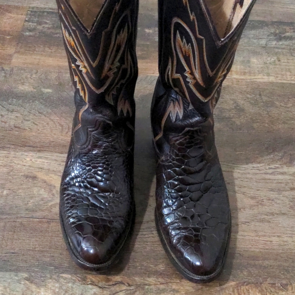 Exotic cowboy boots